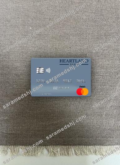 New Zealand Heartland Bank mastercard photolook front